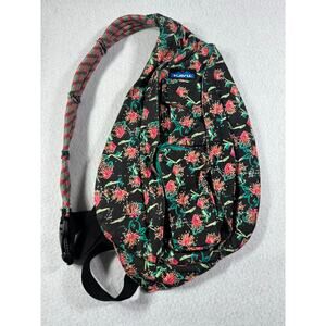 Kavu Rope Sling Crossbody Backpack Sparklers Print Messenger Bag